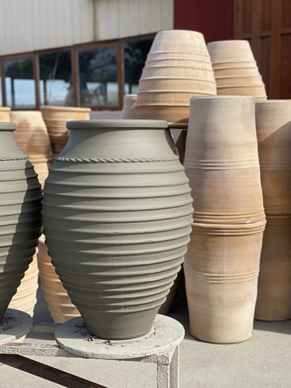 Greek pots