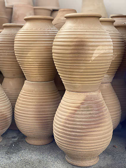 Greek pots
